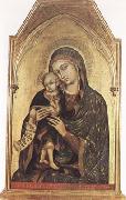 Barnaba Da Modena Madonna and Child (mk080 oil painting on canvas